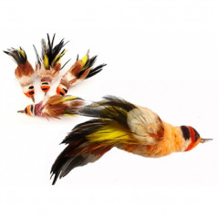 Anhänger: Purrs Goldfinch Bird für Katzenangel - 1